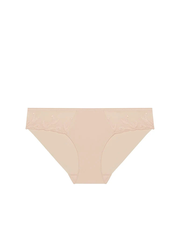 Simone Pérèle Andora Cotton Brief Panty in Blush