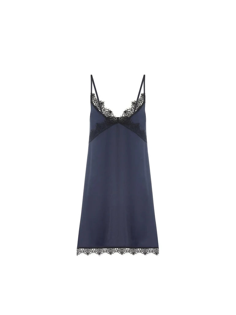 Simone Pérèle Satin Secrets Nightdress in Full Moon