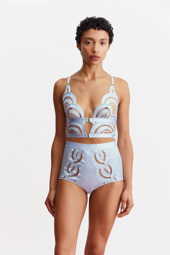 Somewhere Never Full Circle Bra in Pastel Blue