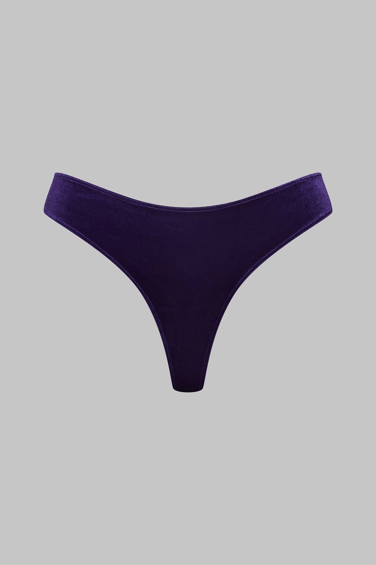 Scandale x Maison Close Rococo Tanga Thong in Purple