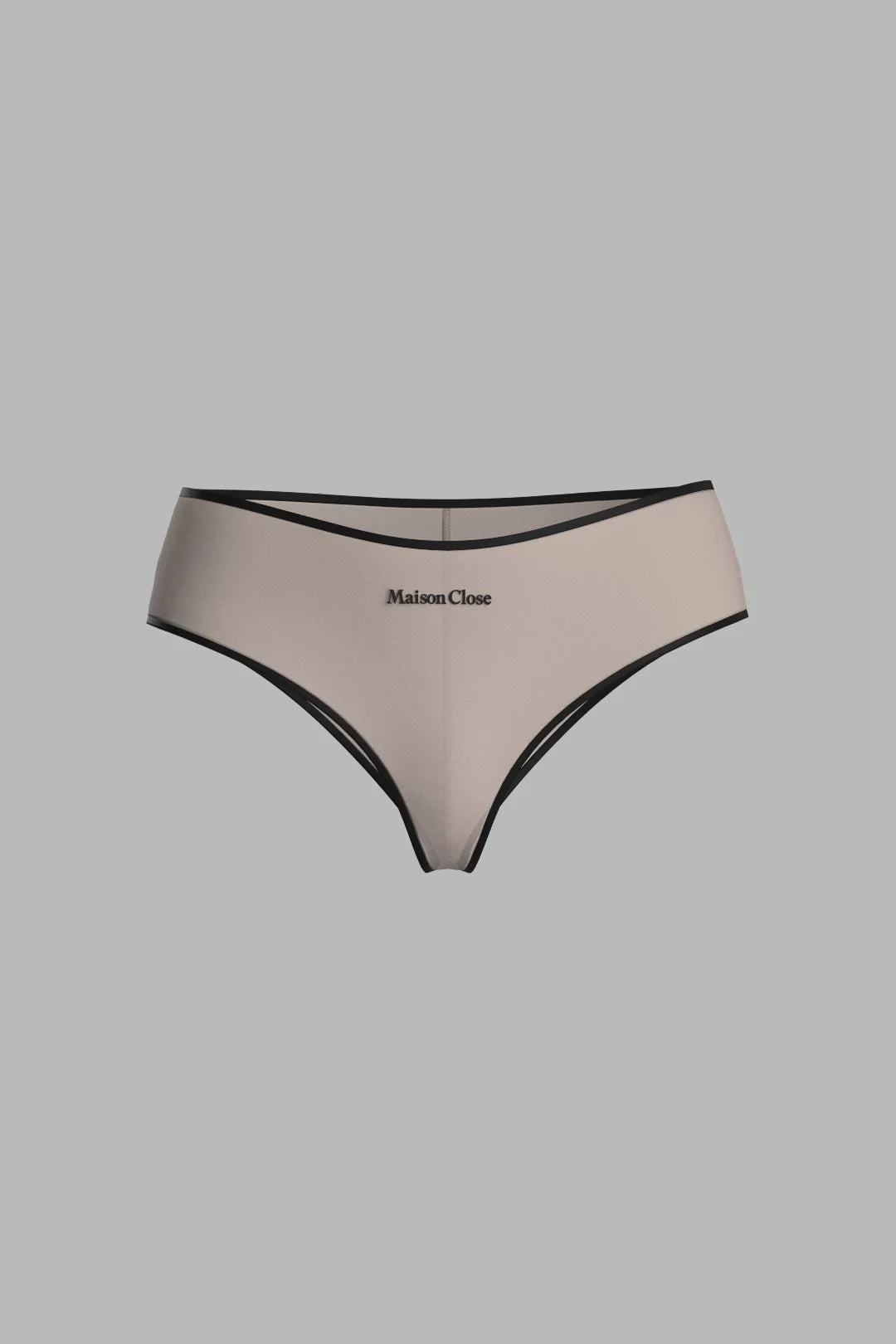 Scandale x Maison Close Parisienne Hipster Panty in Dark Beige