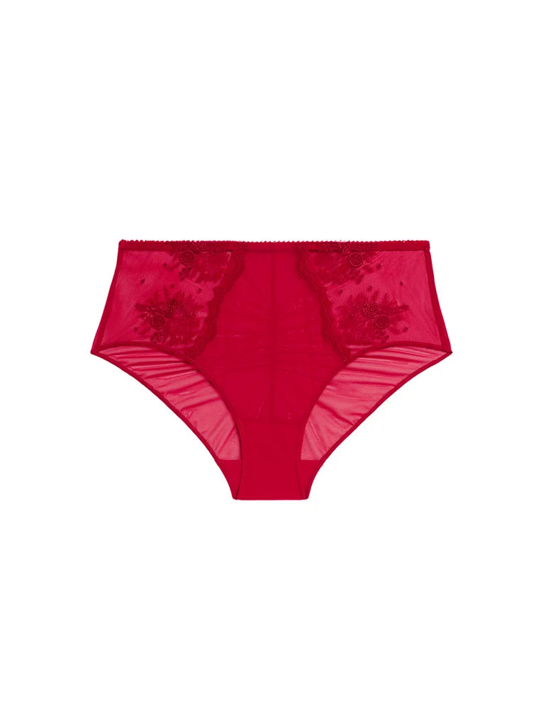 Simone Pérèle Intrigue Retro Brief In Opera Red