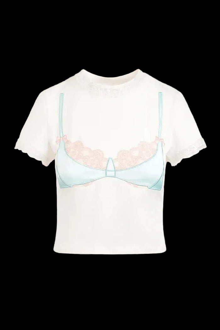Scarlett Gasque Cotton Kisses Daydream Reveal Cotton Tee Shirt