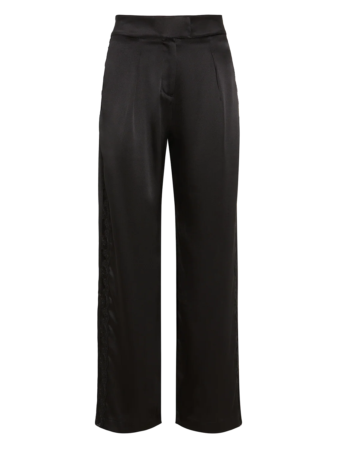Simone Pérèle Love Me Silk Trousers in Black
