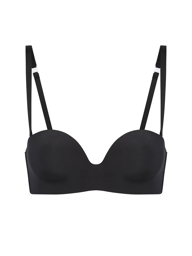 Simone Pérèle Essentiel Strapless Bandeau Bra With Removable Pads in Black