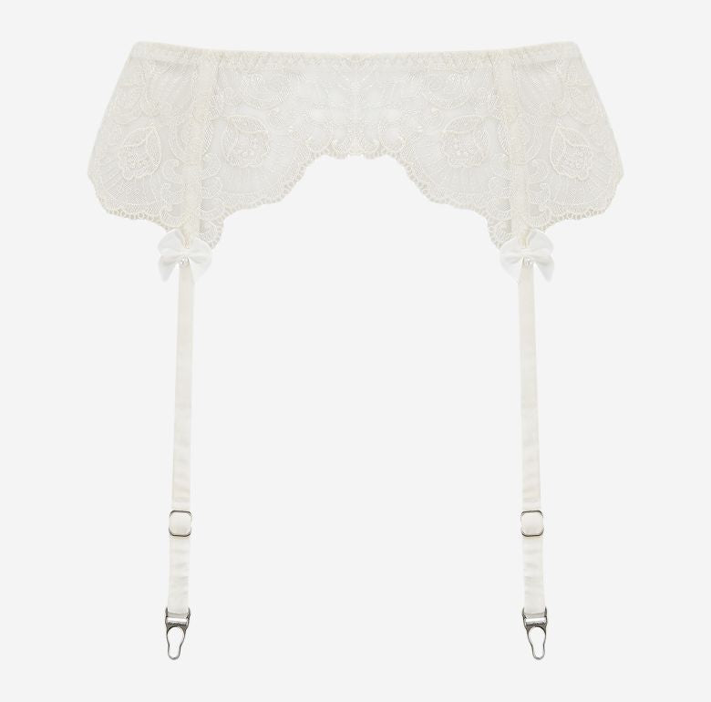 Scarlett Gasque The Lovebirds Lace Suspenders