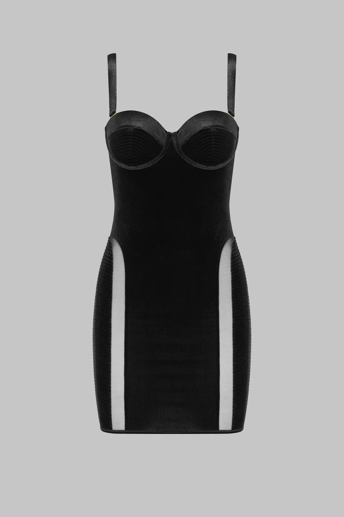 Scandale x Maison Close Rococo Dress in Black
