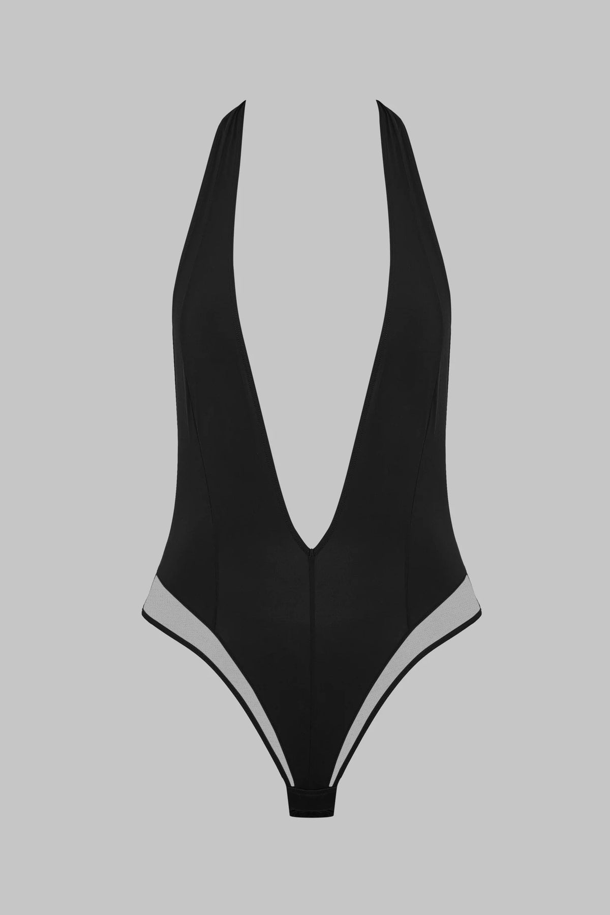 Scandale x Maison Close Pure Tentation V Collar Thong Bodysuit