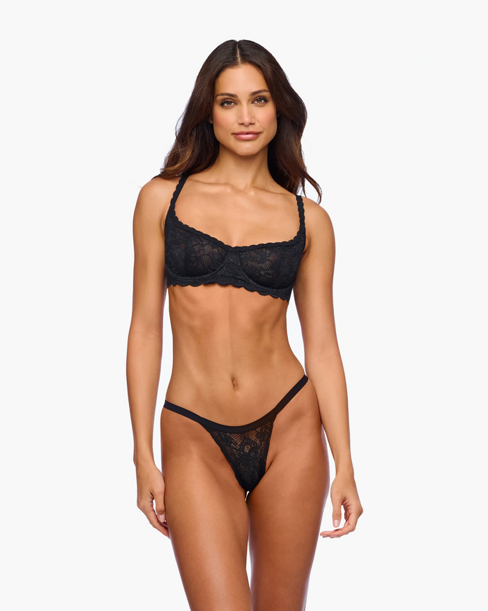Cosabella Never Say Never Skimpie G String in Black